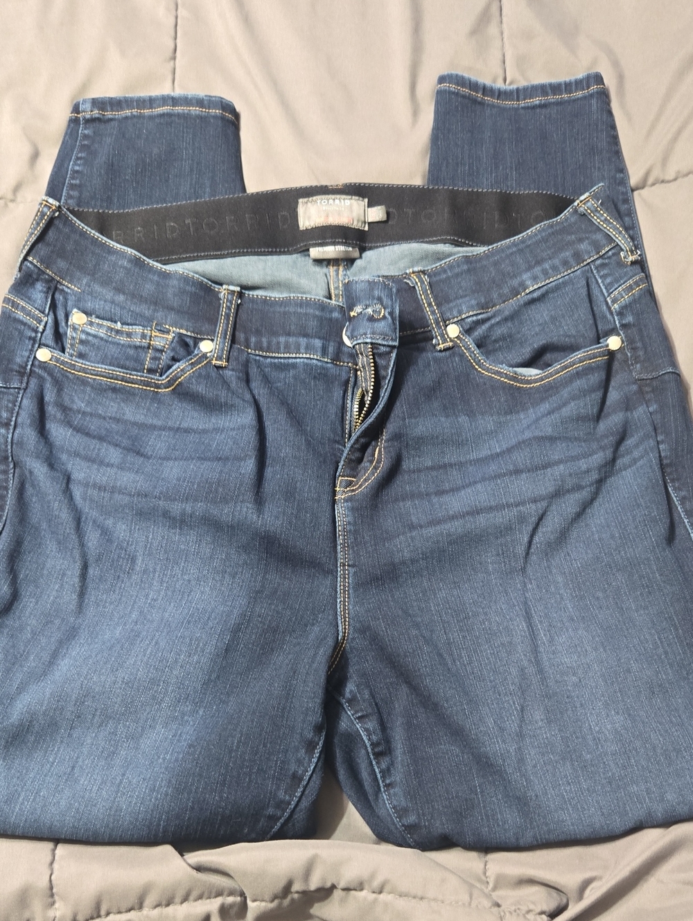 torrid Dark Blue Skinny Jeans Size 18R
